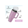 thumbnail image 2 of Crownline Termo De Acero Inoxidable De 40 Oz Con Popote, 2 of 7