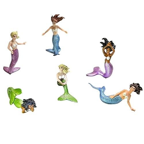 Safari Ltd. Toobs Collection - Mermaid Toob incluye 6 figuras No tóxico y sin BPA