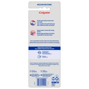 Colgate Extra Clean Flexible Grip Adult Manual Toothbrush, Medium, 4 Pack