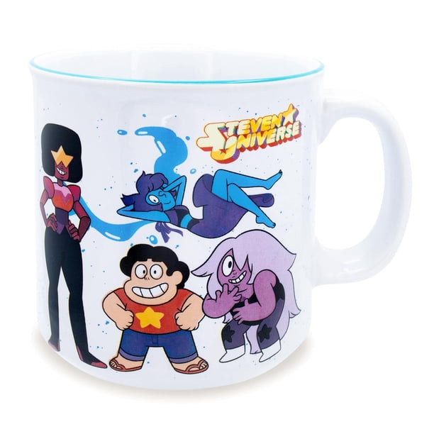 Taza Camper Silver Buffalo Steven Universe Crystal Gems, 600 ml
