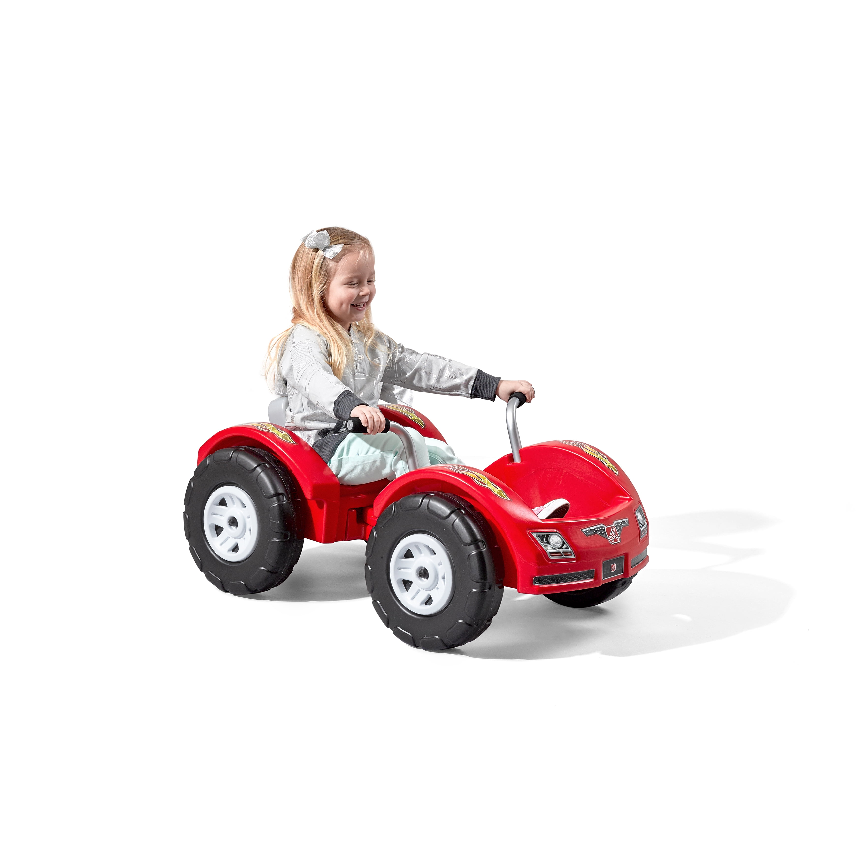 Step2 Zip N Zoom Pedal Car RideOn With Easy Grip Handles For Kids, Red -  Walmart.com