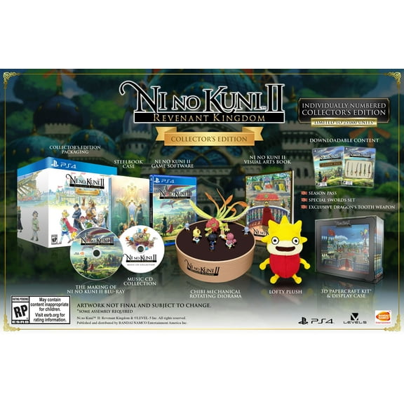 Ni No Kuni ll: Revenant Kingdom Collector's Edition, BANDAI NAMCO, PlayStation 4