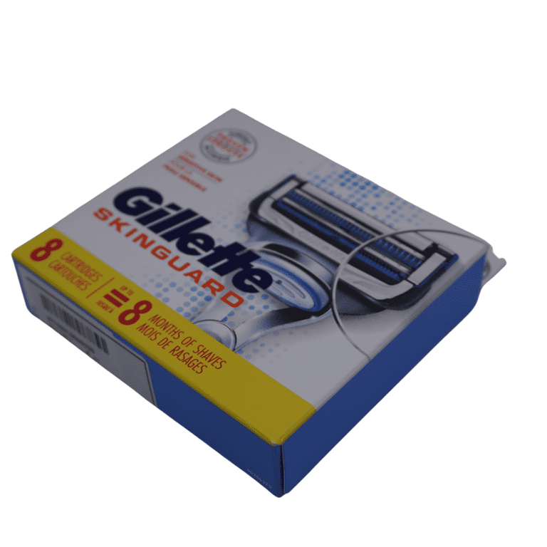 Gillette Skinguard Sensitive Shaving Razor Blade Refills for