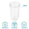 thumbnail image 3 of 32oz Replacement Cups With Flip Top To Go Lid For 600w And Pro 900w Blender (), 3 of 5