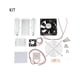 thumbnail image 3 of Advancent Módulo de refrigeración de aire acondicionado, reemplazo profesional desmontable, 60W, enfriador, sistemas semiconductores, Electrodomésticos Desmontado, 3 of 6