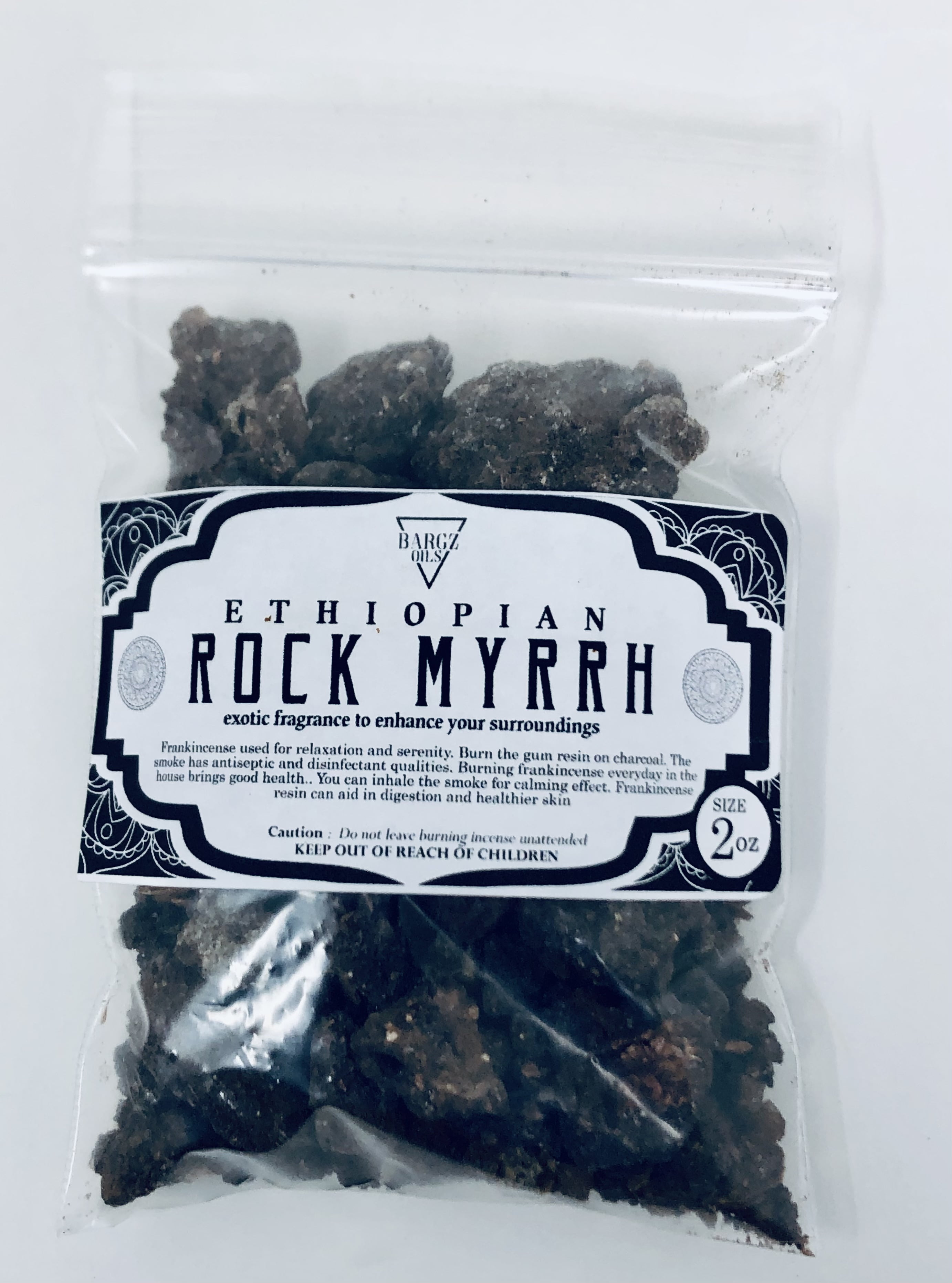 Ethiopean Myrrh Resin Rock Incense 2 Oz - Walmart.com