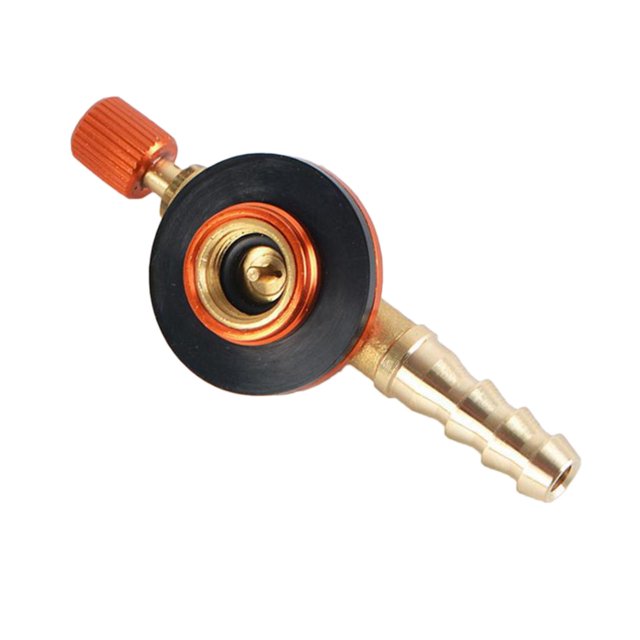 Adaptador de tanque de gasolina,Adaptador convertidor de tanque de gas Entrada de tanque exterior,Adaptador de cartucho de gas,convertidor de válvula de recarga,Adaptador de horno,cilindro de