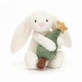 thumbnail image 1 of Sensory Comfort Plush Toys Whimsical Stuffed Animals for Anxiety Relief Birthday Gifts Christmas Bunny 18cm, 1 of 2