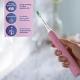 thumbnail image 4 of Philips Sonicare Electric Toothbrush DiamondClean, USB Rechargeable Toothbrush with Travel Case, Adult, Pink, 4 of 7