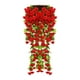 thumbnail image 1 of Flores artificiales, flores falsas, ramos de rosas simuladas, cestas colgantes de pared con flores simuladas, paisajismo decorativo, flores artificiales de ratán, decoración del hogar, flores de 85 cm, 1 of 5