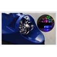 thumbnail image 4 of Antena de aleta de tiburón para coche, universal, con luz LED para techo, luz intermitente de advertencia de aleta de tiburón, roja, 4 of 5