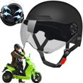 thumbnail image 3 of Men's and Women's Adult Helmet, Electric Vehicle Helmet, All-Season Safety Helmet, 3 of 3