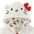 thumbnail image 2 of Hello Kitty Sanrio Zip Up Coral Fleece Hoodie with Ears and Bow (Girls), Sizes 4-14, 2 of 5