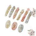 thumbnail image 3 of WHAMVOX 9Ud Decorativos Clips Para El En Tonos Surtidos Para Uso Diario Y Estilo Único, 3 of 8