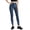 Blue, variant on Women High Waisted Leggings Shiny Workout Yoga Pants Stretchy Buttery Soft Gym Active Base Layer Underwear Pants