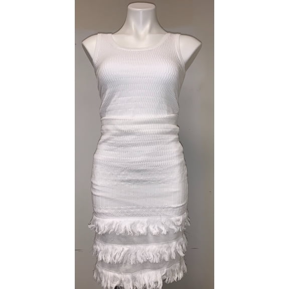 Lauren Ralph Lauren WHITE Women's S/S Embroidered Short Dress, US X-Small