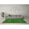 thumbnail image 3 of Ahgly Company Indoor Square Abstract Green Modern Area Rugs, 4' Square, 3 of 4