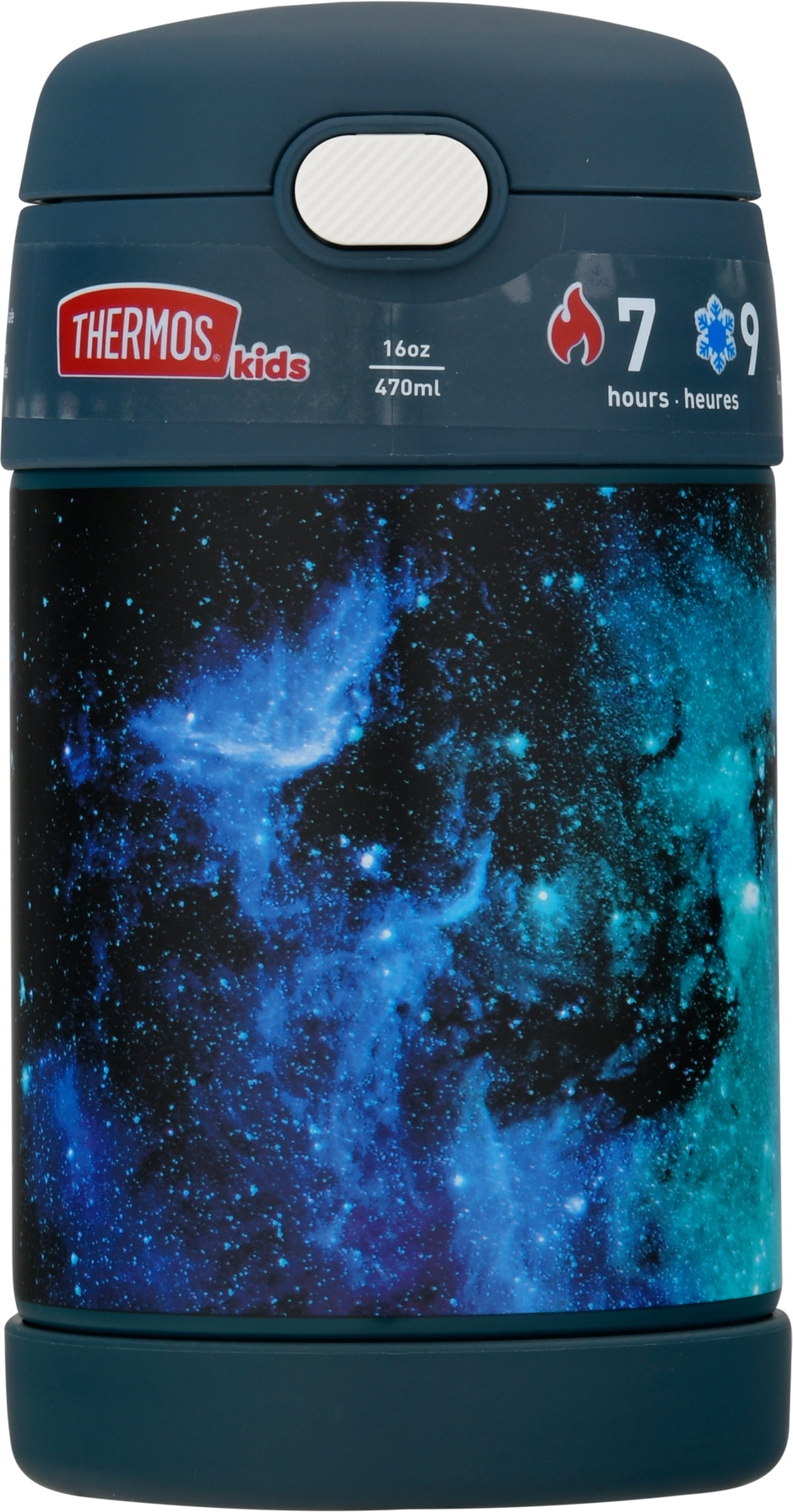 THERMOS FUNTAINER 12oz Kids Water Bottle - Transformers Design, Stainless Steel, Straw Lid