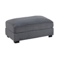 thumbnail image 5 of JERFIT Modern Dark Gray 5-Piece Modular Sectional Sofa Set with Ottomans, Plush Corduroy Fabric, Reversible Chaise Lounge for Living Room, 5 of 10
