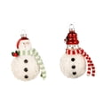 thumbnail image 3 of 2 Piezas De Adornos Navideños Con Colgantes De Muñeco De Nieve Para Sala De Estar, Hogar, Granja, 3 of 7