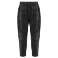 thumbnail image 1 of CHICTRY Kids Toddlers Boys Sequined Pants Teens Shiny Sequins Hip Hop Street Dance Costume Black 6-7, 1 of 7
