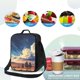 thumbnail image 4 of Balery Western Desert Cloud Cowboy Caja de Almuerzo y Bolsa de Almuerzo para Hombres y Mujeres, Bolsa de Almuerzo Reutilizable con Gran Capacidad, Bolsa de Almuerzo Aislada, 4 of 7
