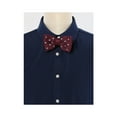 thumbnail image 5 of Allegra K Unisex Pre-Tied Bowties  Adjustable Strap Polka Dots Bow Tie, 5 of 5