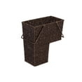 thumbnail image 1 of Trademark Innovations Panier de Rangement en Osier de 15 Pouces avec Poignées (Brun), 1 of 2