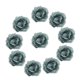 thumbnail image 2 of 50 Piezas Hechas A Seda Artificial Rosa Cabeza De Flor Decoración Del De Bricolaje Azul perfecl Cabezas de flor artificial, 2 of 8