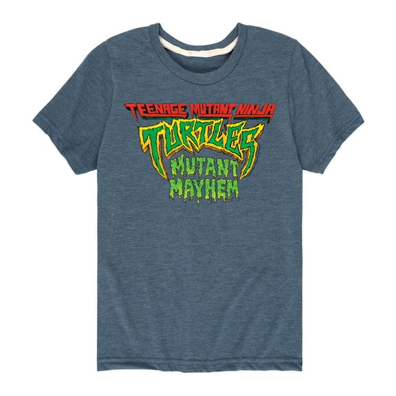 Teenage Mutant Ninja Turtles: Mutant Mayhem - Movie Logo - Toddler And Youth Short Sleeve Graphic T-Shirt