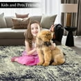 thumbnail image 3 of GlowSol 10' x 13' Modern Abstract Area Rug Washable Geometric Rug Non-Shedding Stain Resistant Carpet for Dining Room Office, Black Multi, 3 of 7