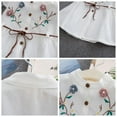 thumbnail image 7 of Xinhuaya Baby Kids Girls Embroidery Floral Dress Toddler Baby Summer Sleeveless Ruffle Dress, 7 of 7