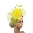 thumbnail image 7 of Fascinators Hat for Women Tea Party Headband Kentucky Derby Wedding Cocktail Flower Mesh Feathers Hair Clip, 7 of 7