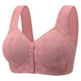 thumbnail image 2 of Daisy Bras for Older Women 2025 - Front Closure No Underwire, Full Coverage Plus Size Bra, Breathable Wireless Tank Bralette, 2 of 6