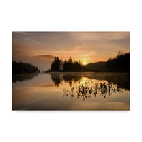 Trademark Fine Art 'Gold On The Mountain' Canvas Art by Michael Blanchette Photography