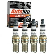 4 pc Autolite AR473 Racing Spark Plugs for 1085 41R04 683 AGF071 Ignition Wire Secondary