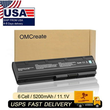 OMCreate 593553-001 MU06 Battery for HP Pavilion G6 G7 DV7 G4 - High Performance