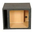 thumbnail image 2 of Qpower HD115 VENT SQ 15 in. Single Square Vented Subwoofer Enclosure Box, Charcoal, 2 of 5