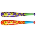 thumbnail image 3 of Inflatable Baseball Bats (Smiley Faces) 4 Pieces (Huge - 42 Inches), 3 of 4