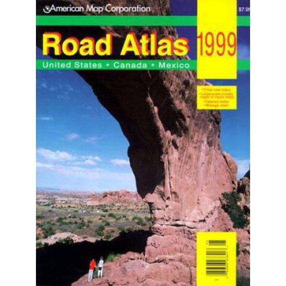 Pre-Owned United States Road Atlas 1999: Including Canada and Mexico (Paperback) 0841692270 9780841692275
