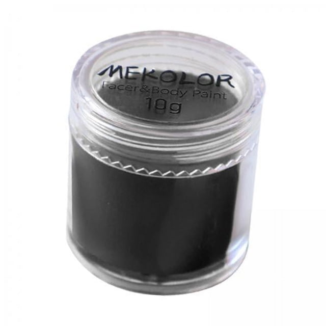 3x Pintura Corporal Facial Pigmento De Pintura Facial Profesional Para Fiesta Cosmética De Halloween Negro