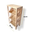 thumbnail image 2 of Frutero Organizador Madera Cocina 3 Canastas, 2 of 2