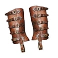 thumbnail image 2 of Botas Steampunk cubre tops protectores de piernas para viajes accesorios para fotos de disfraces de Halloween Amarillo marron, 2 of 8