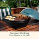 thumbnail image 2 of Cuisinart Plancha Eléctrica Interior/exterior BBQ Portátil 2 en 1 con Superficie de Cocción Antiadherente de Superficie Plana, 2 of 5