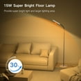 thumbnail image 3 of Outon LED Reading Floor Lamp with Remote &Touch Control-4 Color Temperature Standing Light for Living Room, Bedroom, 3 of 8