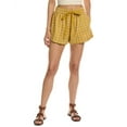 thumbnail image 2 of THE GREAT womens  The Bonfire Short, 3, Yellow, 2 of 4