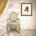 thumbnail image 3 of Robinson, Carol 26x32 Gold Ornate Wood Framed with Double Matting Museum Art Print Titled - Red Botanical III, 3 of 4
