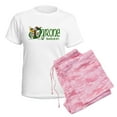 thumbnail image 6 of CafePress - County Tyrone Women's Light Pajamas - Women's Short Sleeve Print T-Shirt and Pants Light Cotton Pajama Set, 6 of 7