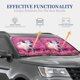 thumbnail image 4 of Balery Flower Field Cow Parasol para parabrisas de coche de 2 piezas | Parasol plegable para parabrisas delantero de coche para la mayoría de sedanes-Medium, 4 of 6