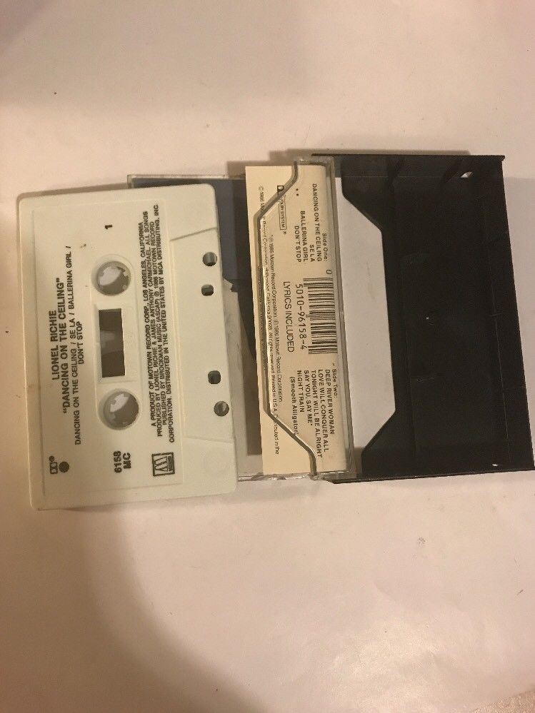 Lionel Richie Dancing On The Ceiling Cassette Tape Walmart Com